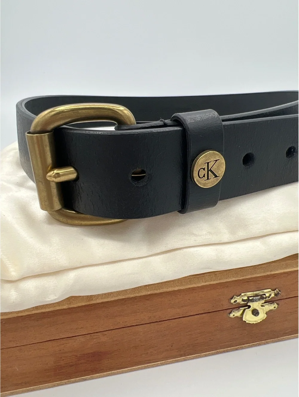 Genuine Leather CK Belt